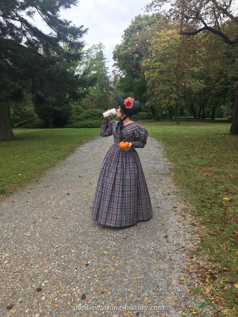 pictures of the 1830s dress - Needleworking History