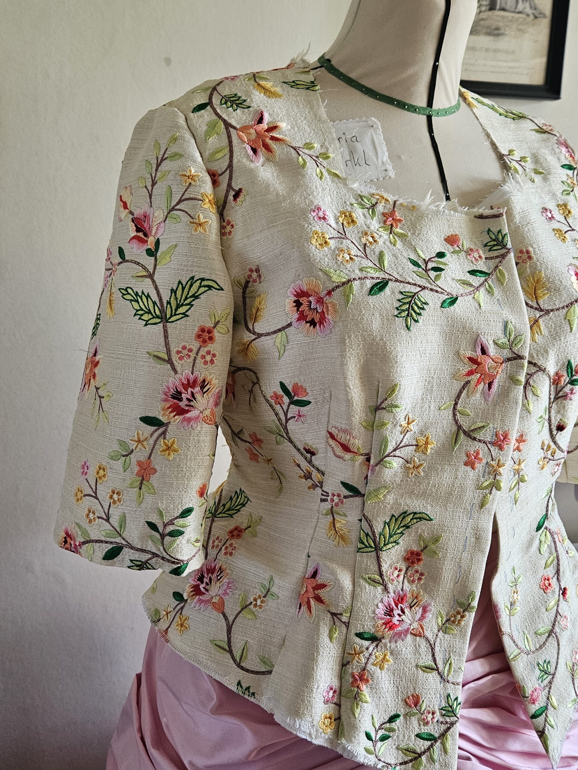 The dress in a painting – in the serre from Otto Eerelman (~1876) Part 2 20230615_143213